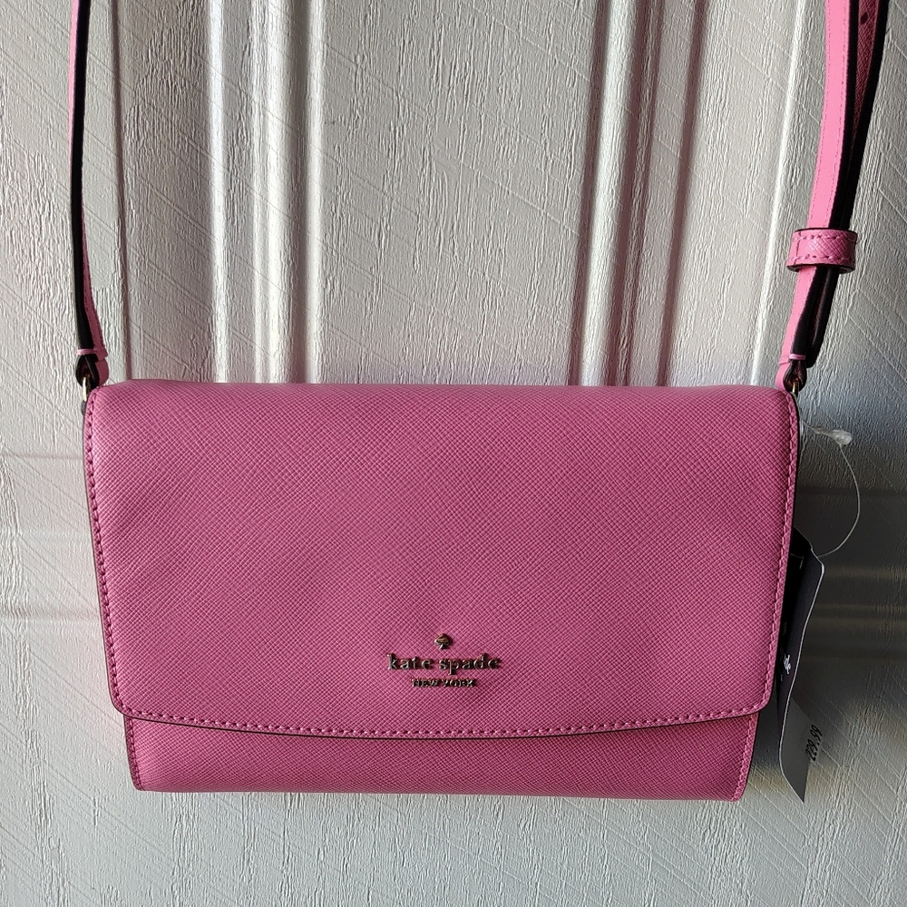 Kate Spade Saffiano Leather Wallet Crossbody